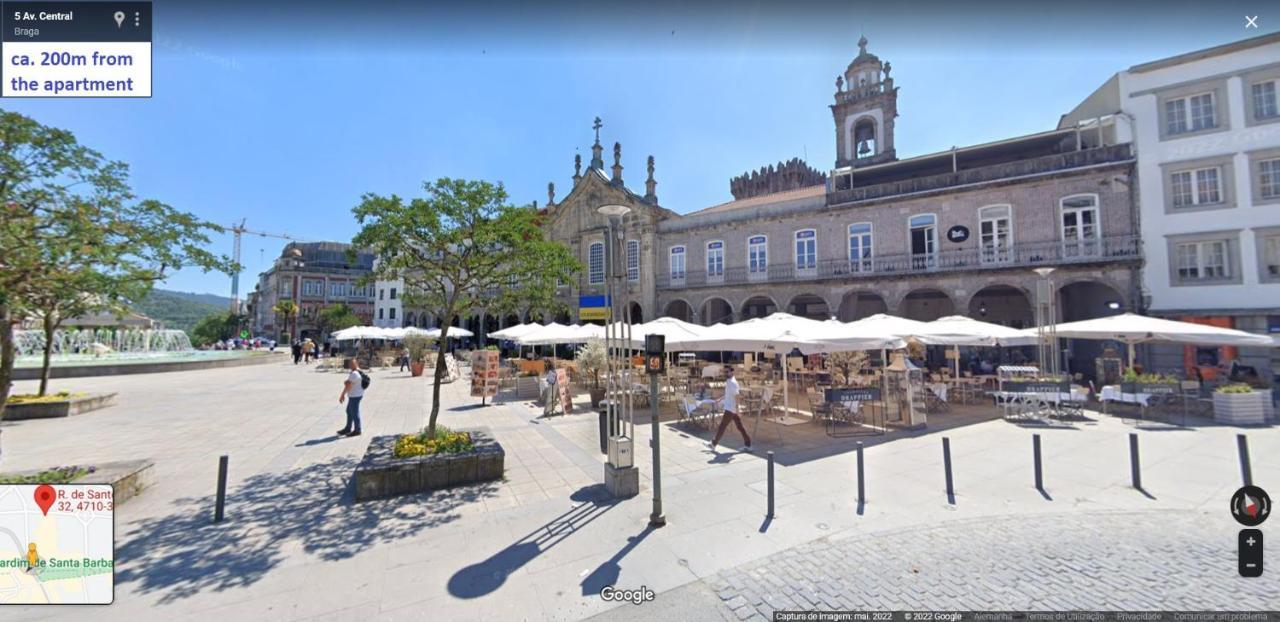 Charm City Center Apt 140M2 & Free Parking Lejlighed Braga Eksteriør billede